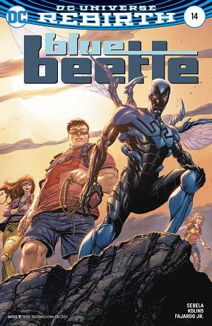 Blue Beetle #14 cover
