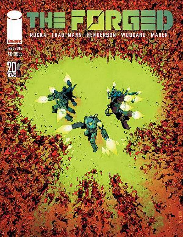 Forged #5 CVR B TWD 20TH ANNV HENDERSON cover