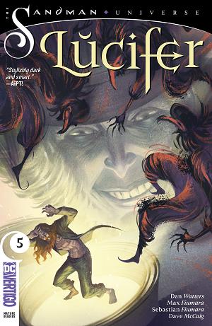 Lucifer #5 cover
