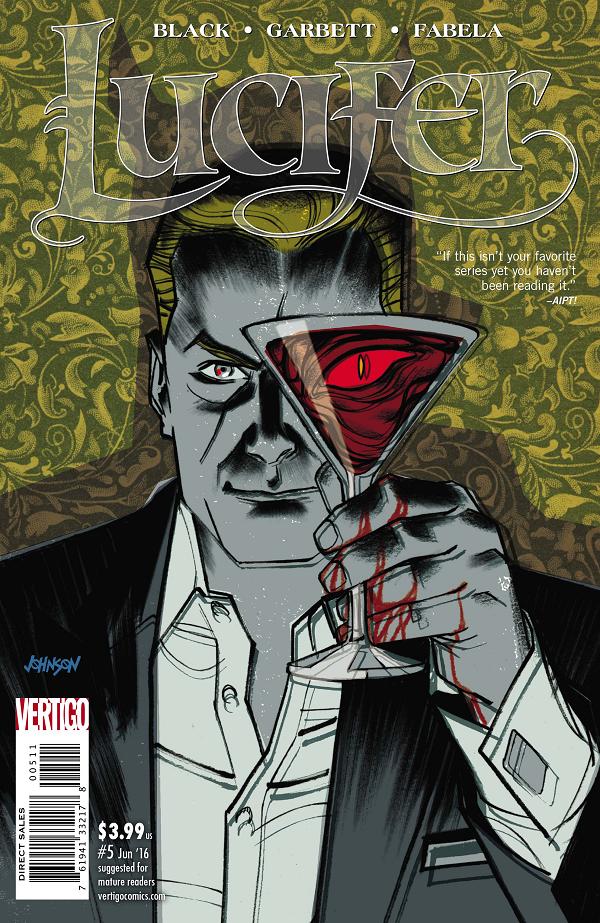 Lucifer #5  cover