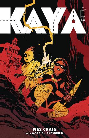 Kaya #14 CVR B STRIPS cover