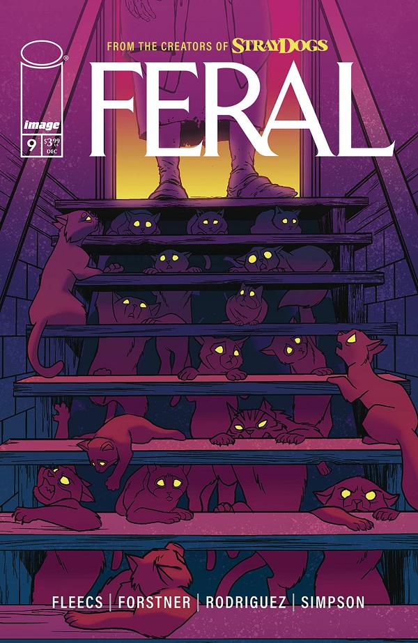 Feral #9 CVR A FORSTNER & RODRIGUEZ cover