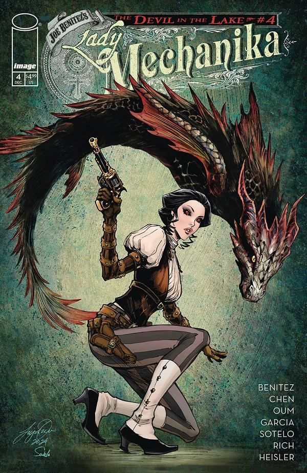 Lady Mechanika Devil In The Lake #4 CVR B OUM cover