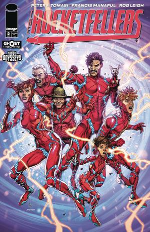 Rocketfellers #2 CVR B FRANK & ANDERSON cover