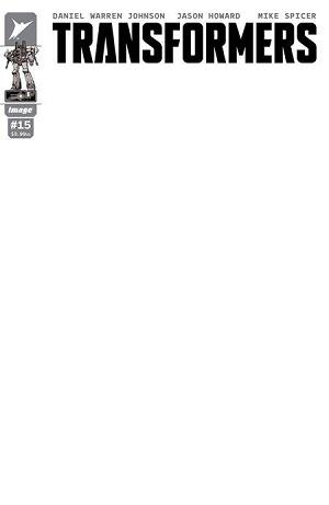 Transformers #15 CVR G BLANK SKETCH CVR cover