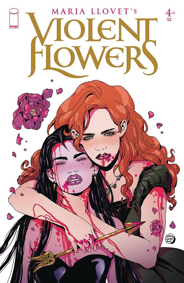Violent Flowers #4 CVR A LLOVET (MR) cover