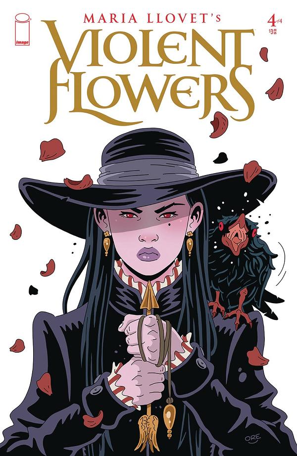 Violent Flowers #4 CVR D ORELLANA (MR) cover