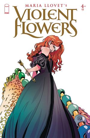 Violent Flowers #4 CVR B LLOVET (MR) cover