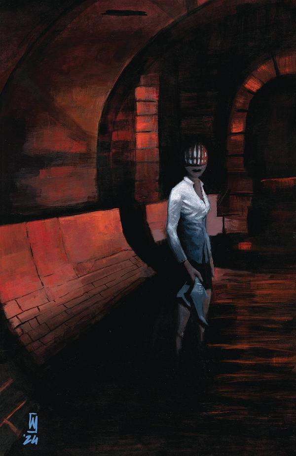 Book Of Cutter #1 variant cover by Werther Dell'Edera