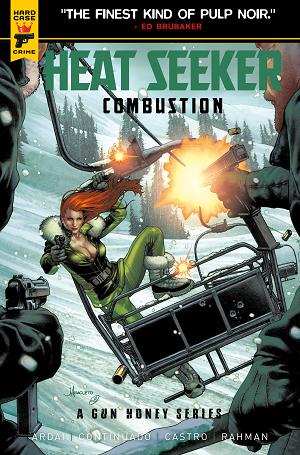 Heat Seeker Combustion Gun Honey Series #2 CVR B ANACLETO (M cover