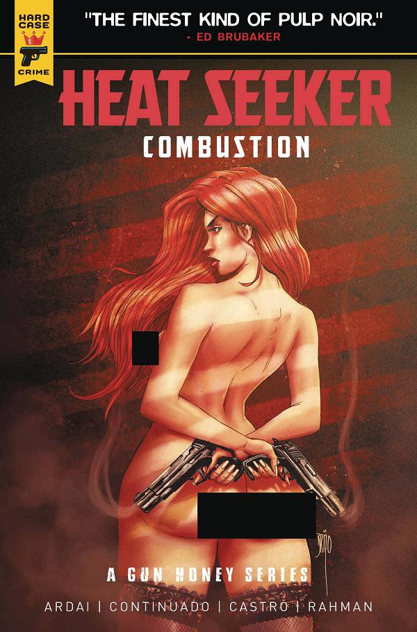 Heat Seeker Combustion Gun Honey Series #2 CVR G BRAO NUDE B cover