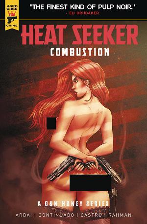Heat Seeker Combustion Gun Honey Series #2 CVR G BRAO NUDE B cover