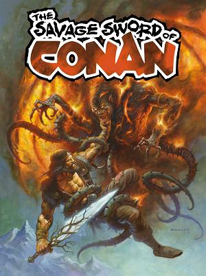 Savage Sword Of Conan #6 CVR B HORLEY (MR) cover