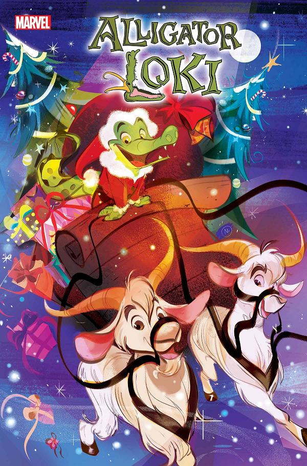 Alligator Loki Holiday Special #1 NICOLETTA BALDARI cover