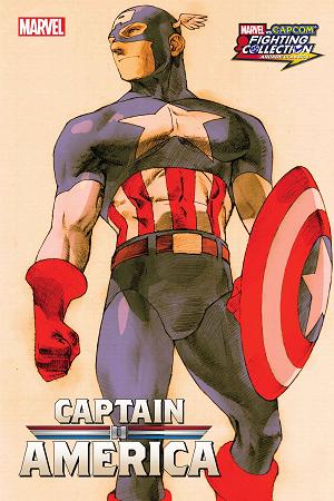 Captain America #16 BENGUS MARVEL VS CAPCOM cover