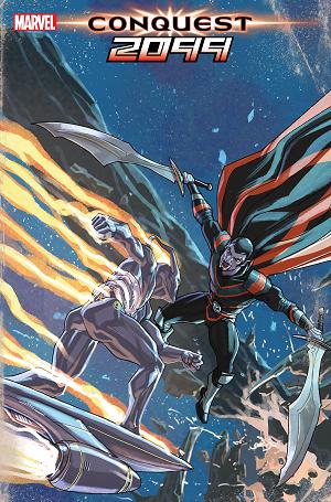 Conquest 2099 #5 (OF 5) PETE WOODS cover