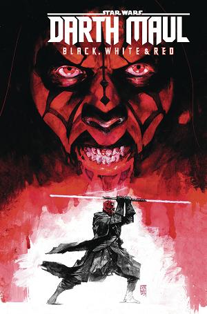 Star Wars Darth Maul Bw & Red Treasury Ed Tp