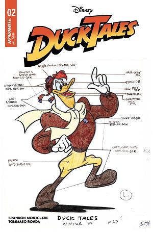 Ducktales #2 CVR E CLASSIC CHARACTER ART cover