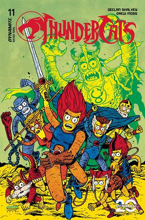 Thundercats #11 CVR E MANIX cover