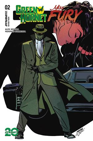 Green Hornet Miss Fury #2 CVR C CASE cover