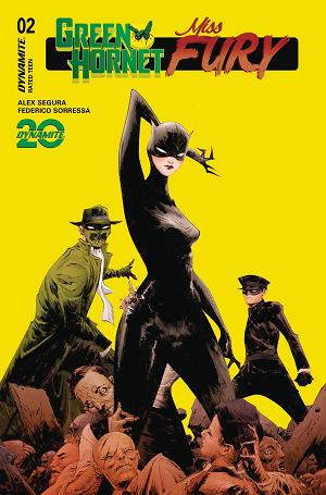 Green Hornet Miss Fury #2 CVR B LEE & CHUNG cover