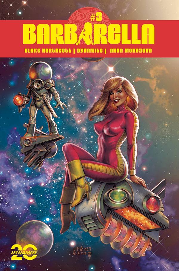 Barbarella #3 CVR A LINSNER cover