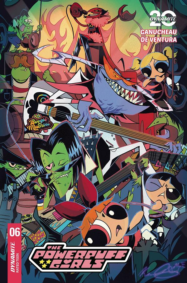 Powerpuff Girls #6 variant cover by Kenya Danino