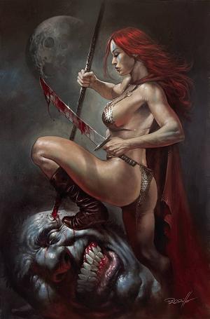 Red Sonja 2023 #17 CVR K PARRILLO LTD VIRGIN cover