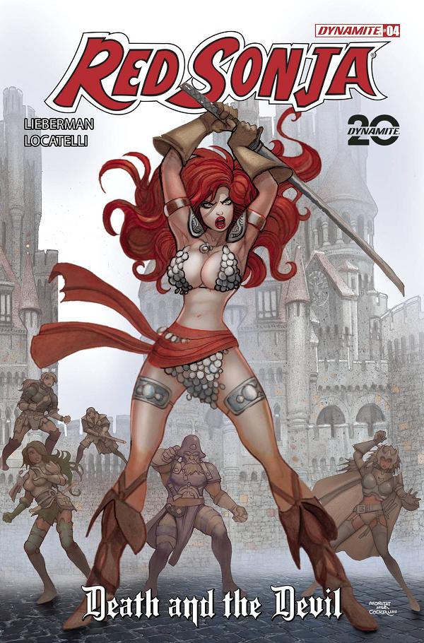 Red Sonja Death And The Devil #4 CVR C MORITAT cover