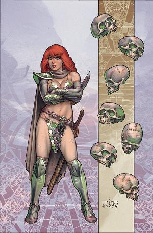 Red Sonja Death And The Devil #4 CVR F LINSNER LTD VIRGIN (C cover