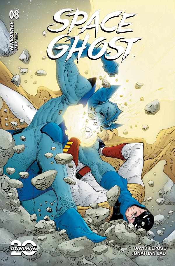Space Ghost #8 variant cover by Jae Lee