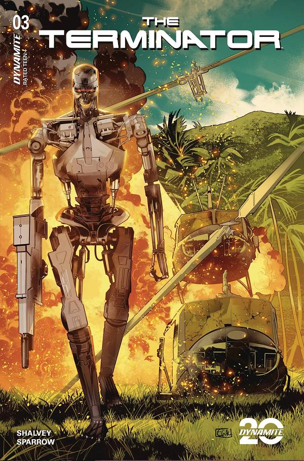 Terminator #3 variant cover by Edwin Galmon