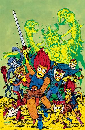 Thundercats #11 CVR K MANIX METAL PREMIUM cover