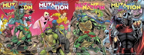Select Exclusive Tmnt Mutant Nation #1 cover by Michael Calero