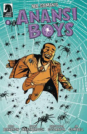 Anansi Boys I #8 CVR B MARTINBROUGH cover