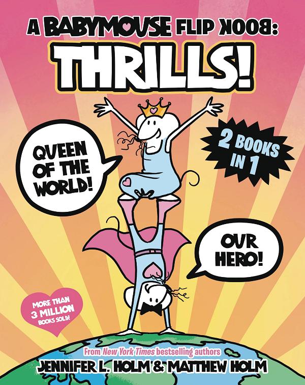 Babymouse Flip Book Thrills Hc