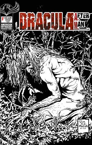 Dracula After Man #1 CVR D LTD ED B&W VIRGIN ART (O/A) (MR) cover