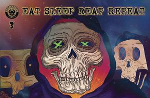Eat Sleep Reap Repeat #3 CVR B SKETCHED ED (MR) cover