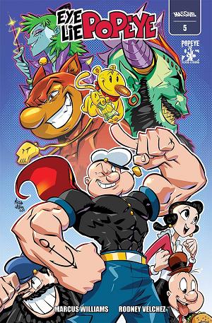 Eye Lie Popeye #5 CVR B WILLIAMS cover