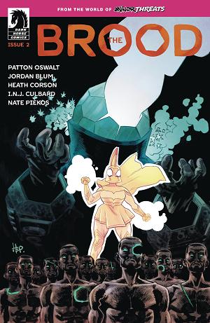 From World Of Minor Threats Brood #2 CVR C FOIL HEPBURN cover