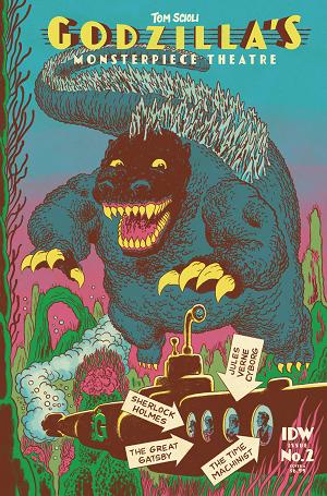 Godzilla Monsterpiece Theatre #2 CVR A SCIOLI cover