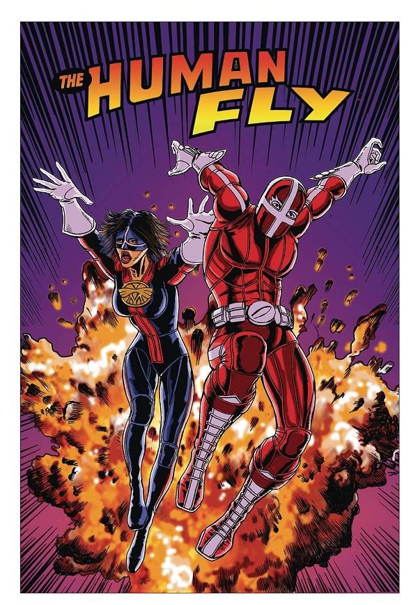 Human Fly #2 cover by J. Scherpenhuizen