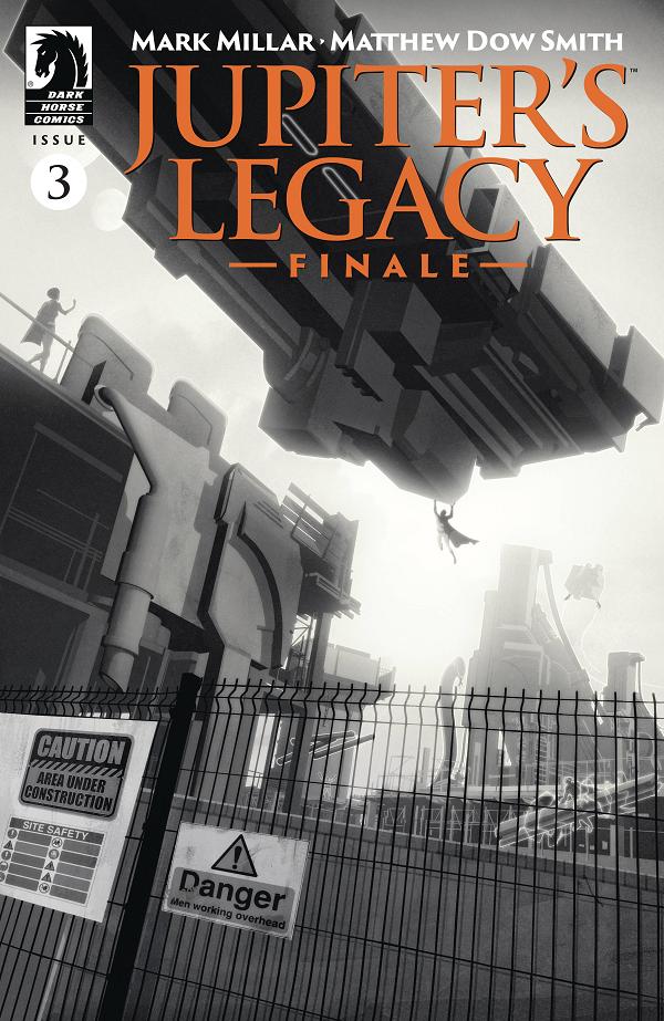 Jupiters Legacy Finale #3 CVR B B&W CARTER (MR) cover