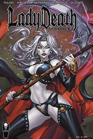 Lady Death Blasphemy Anthem #1 cover