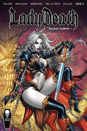 Lady Death Malevolent Decimation #1 cover