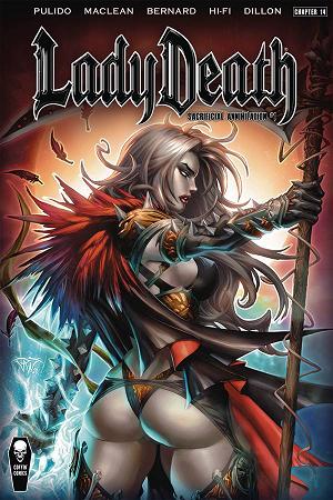 Lady Death Sacrificial Annihilation #1 cover