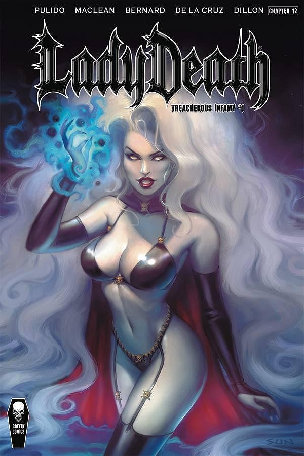 Lady Death Treacherous Infamy #1 cover