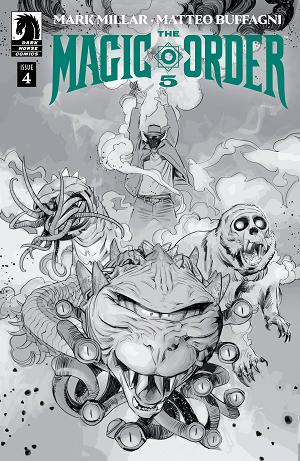 Magic Order V #4 CVR B B&W BUFFAGNI (MR) cover