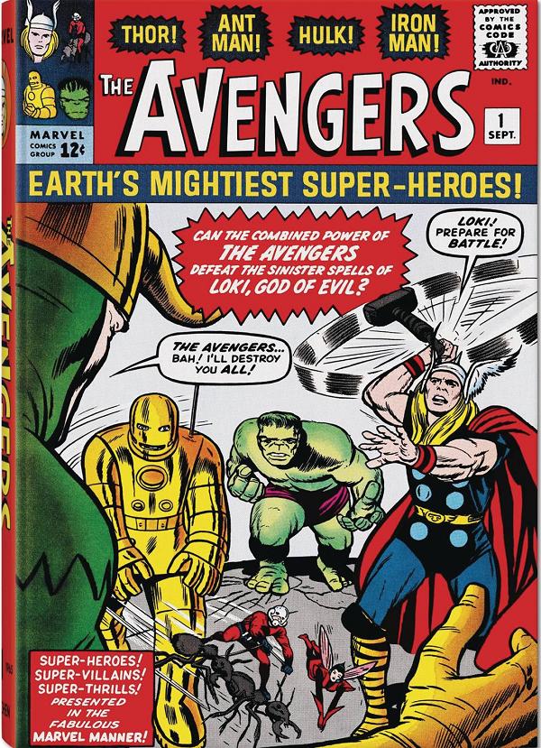 Marvel Comics Library Hc Avengers 1963-1965