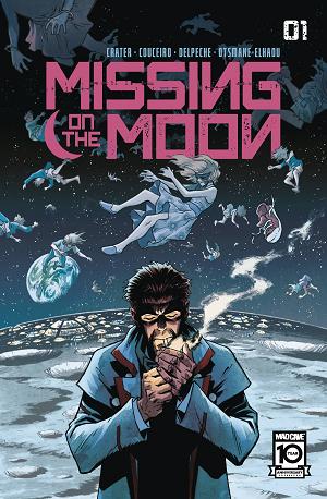 Missing On The Moon #1 CVR A DAMIAN COUCIERO cover